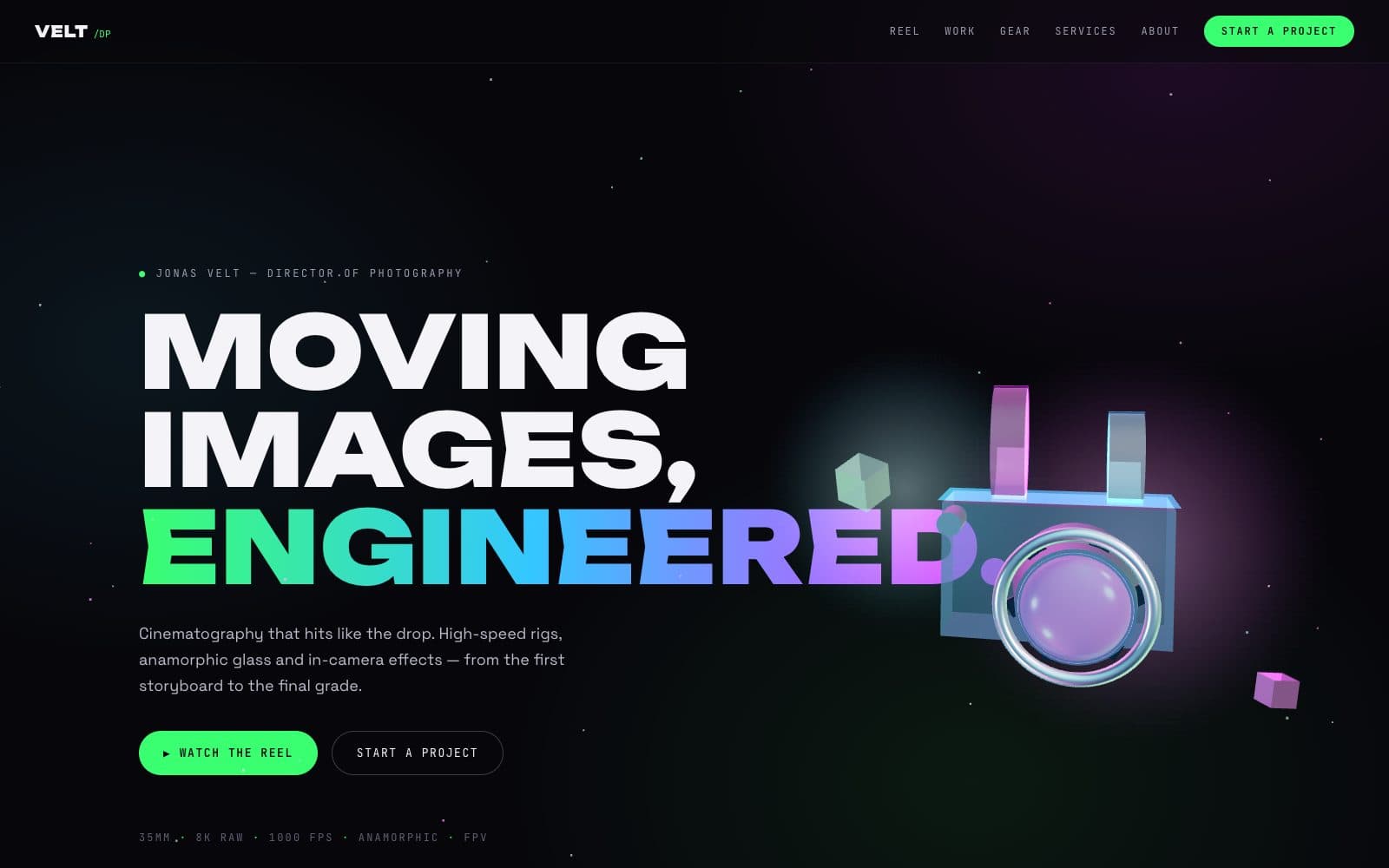 VELT — Moving images, engineered.