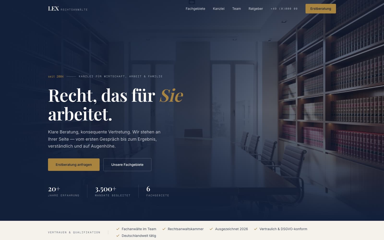 LEX — Recht, das für Sie arbeitet.